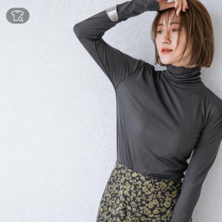 アパートバイローリーズ(apart by lowrys)の新品タグ付き　　Poシアーメロータートル(カットソー(長袖/七分))