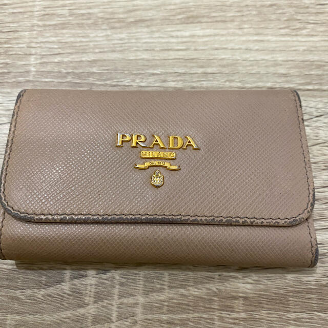 PRADA(プラダ)のプラダ  キーケース　中古品 レディースのファッション小物(キーケース)の商品写真