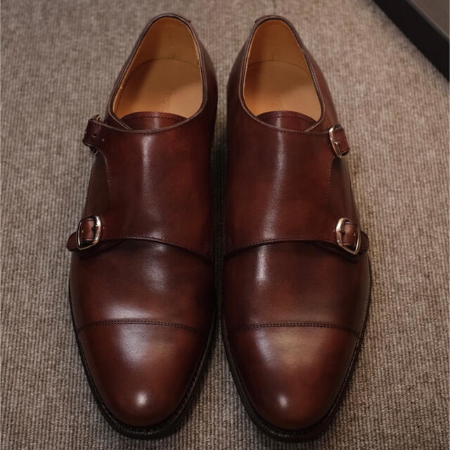 Crockett&Jones(クロケットアンドジョーンズ)のレイマー　Raymar ダブルモンク　25.5（US7.5） メンズの靴/シューズ(ドレス/ビジネス)の商品写真