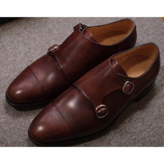 クロケットアンドジョーンズ(Crockett&Jones)のレイマー　Raymar ダブルモンク　25.5（US7.5）(ドレス/ビジネス)