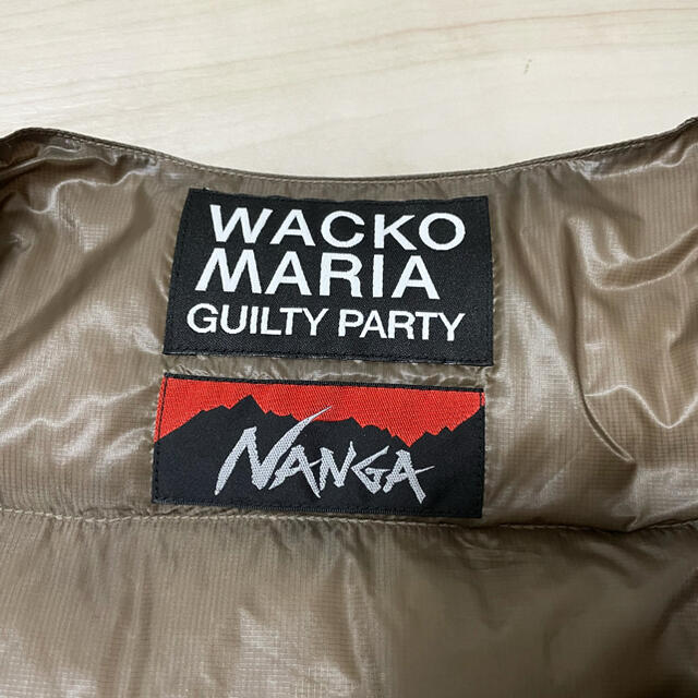 WACKO MARIA(ワコマリア)の【WACKOMARIA × NANGA】 INNER DOWN CARDIGAN メンズのジャケット/アウター(ダウンジャケット)の商品写真