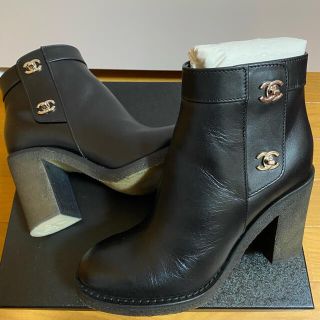 CHANEL - シャネル ターンロック ショートブーツ 38の通販 by ジミン