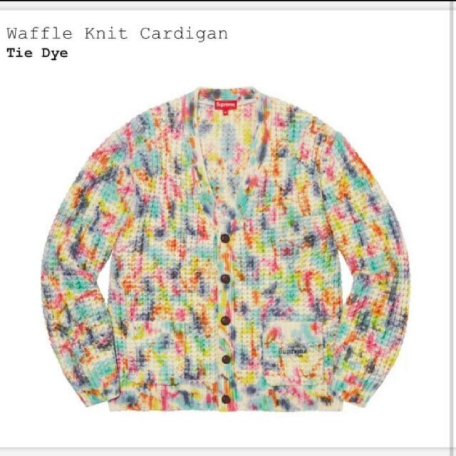 カーディガンsupreme waffle cardigan カーディガン シュプリーム