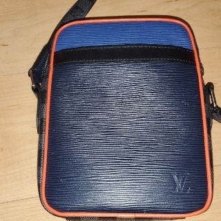 ヴィトン(LOUIS VUITTON) ダミエ ショルダーバッグ(メンズ)(ブルー ヴィトン(LOUIS VUITTON) ダミエ ショルダーバッグ(メンズ)(ブルー