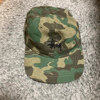 被り心地最高 STUSSYキャップ迷彩 コラボ/Stussy/ニューエラ/迷彩