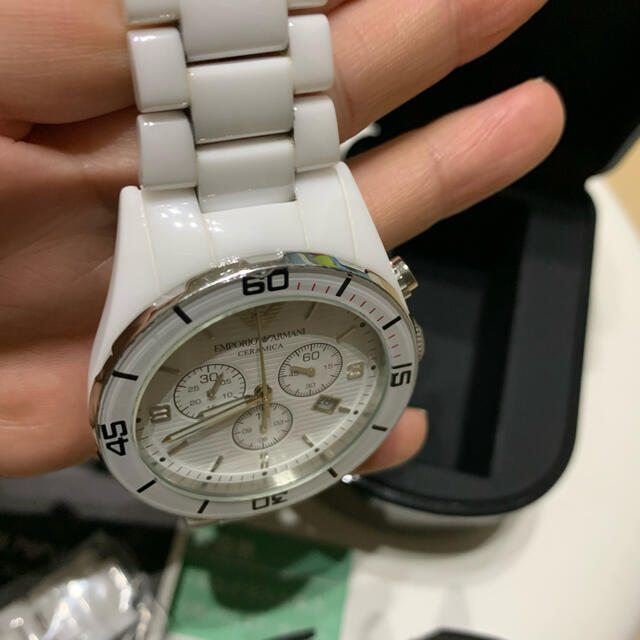Emporio Armani(エンポリオアルマーニ)のアルマーニ　時計 レディースのファッション小物(腕時計)の商品写真