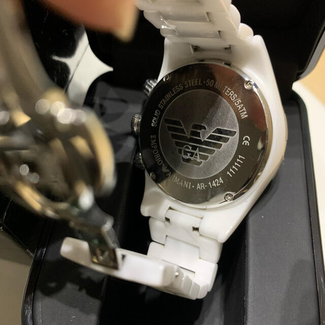 Emporio Armani(エンポリオアルマーニ)のアルマーニ　時計 レディースのファッション小物(腕時計)の商品写真