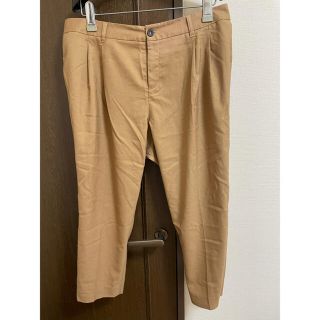 ニッセン(ニッセン)のセンタープレス入り テーパードパンツ チノパンツ(チノパン)