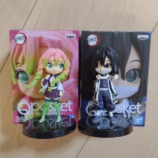 バンプレスト(BANPRESTO)の鬼滅の刃 Qposket petit 甘露寺蜜璃 伊黒小芭内 開封品 セット(アニメ/ゲーム)