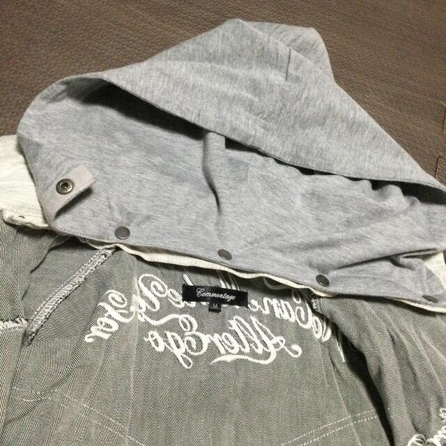 GジャンM　七分袖　中古 メンズのジャケット/アウター(Gジャン/デニムジャケット)の商品写真