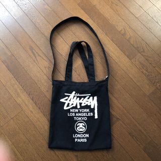 ステューシー(STUSSY)のステューシー STUSSY トートバッグ　キャンバス　ショルダー　サコッシュ(トートバッグ)