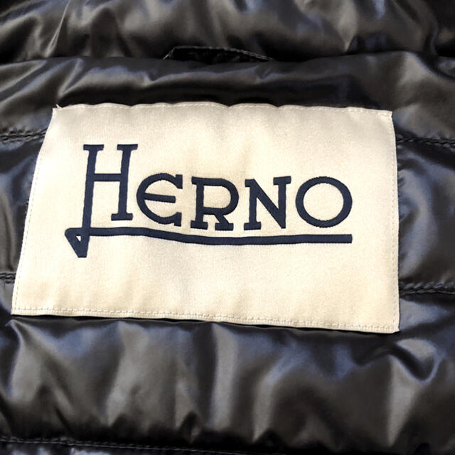 新品/40 Herno ヘルノ ダウン ジャケット ブルゾン ブラック
