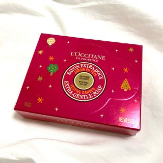 ロクシタン(L'OCCITANE)の【新品 未使用品】ロクシタン フェスティブガーデン　シア　ソープ　石鹸　150g(ボディソープ/石鹸)