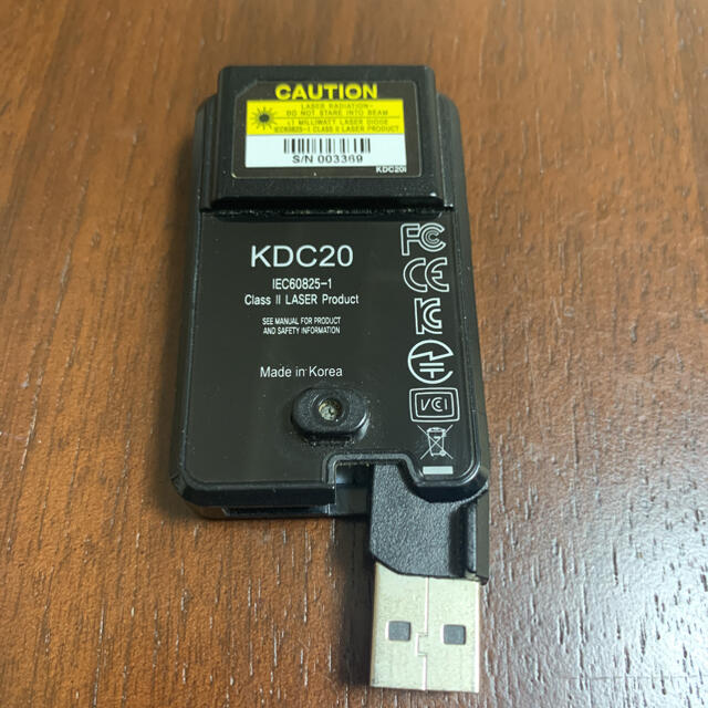 バーコードリーダー　KDC20 スマホ/家電/カメラのPC/タブレット(PC周辺機器)の商品写真