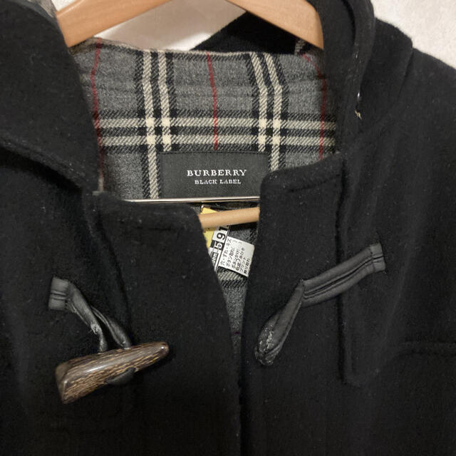 BURBERRY BLACK LABEL(バーバリーブラックレーベル)のバーバリー　ダッフルコート メンズのジャケット/アウター(ダッフルコート)の商品写真