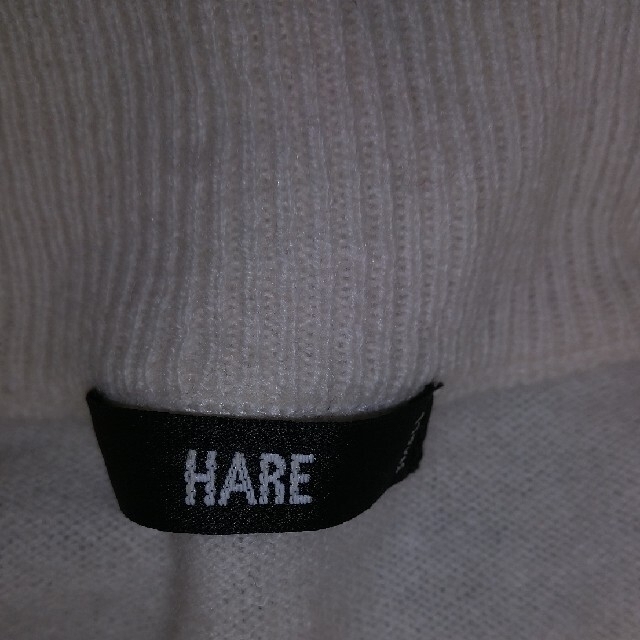 HARE(ハレ)のHARE カシミヤ100%セーター白 メンズS メンズのトップス(ニット/セーター)の商品写真