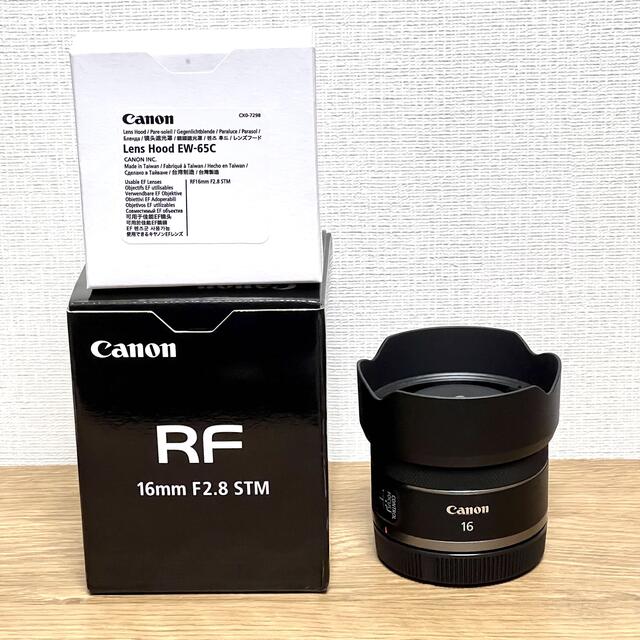 RF16mm F2.8 STM ＋ 純正レンズフード EW-65C | フリマアプリ ラクマ