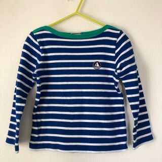 プチバトー(PETIT BATEAU)の☆min様☆プチバトー　ボーダーカットソー(Tシャツ/カットソー)