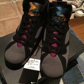 ナイキ(NIKE)のmi様専用 NIKE JORDAN 7 GS bordeaux 7Y 25㎝(スニーカー)