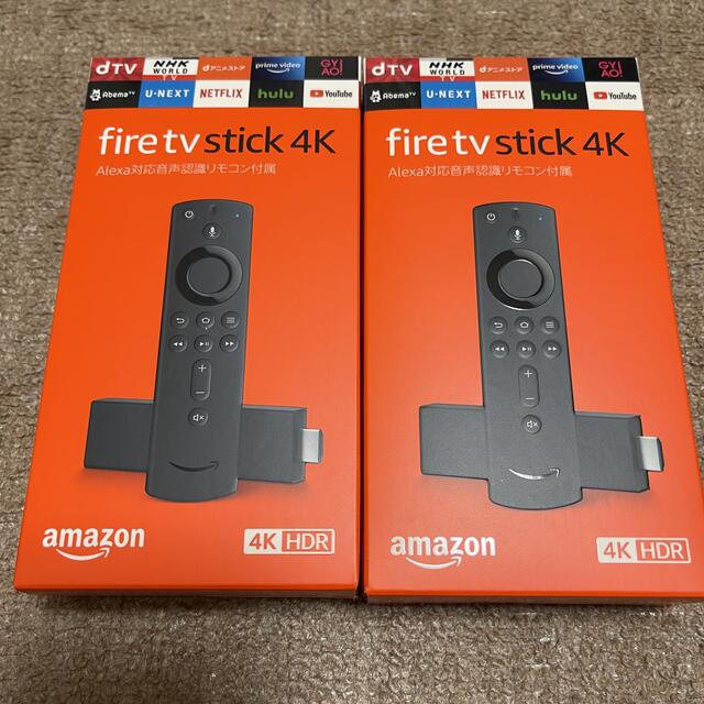在庫あり/即出荷可】 Fire TV Stick Alexa対応音声認識リモコン付 2台