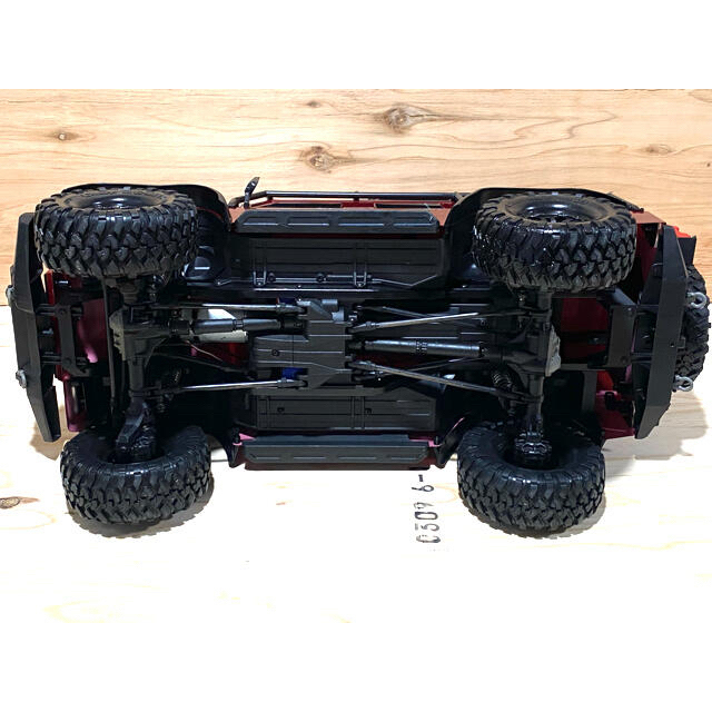 トラクサス TRX4 ディフェンダーD110 レッド RTR クローラーの トラクサス TRX4 ディフェンダーD110 レッド RTR クローラーの