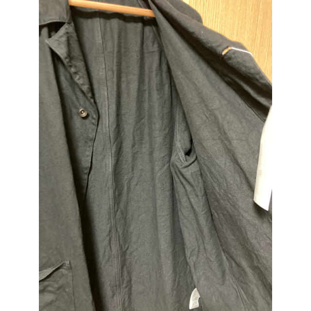 未使用】COMOLI デニム ワークジャケット サイズ4 黒 【今日の超目玉