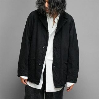 COMOLI - 【未使用】COMOLI デニム ワークジャケット サイズ4 黒の通販
