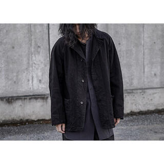 COMOLI - 【未使用】COMOLI デニム ワークジャケット サイズ4 黒の通販 