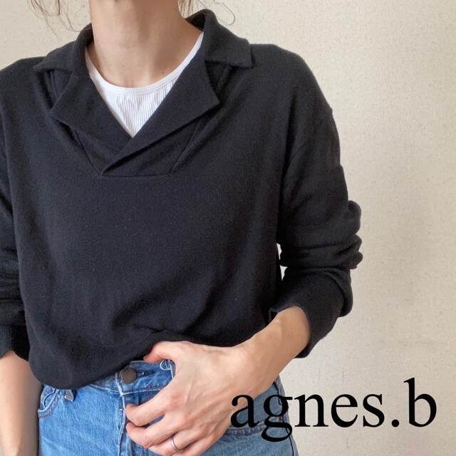 agnes b.(アニエスベー)のアニエスベー　開襟ニット メンズのトップス(ニット/セーター)の商品写真