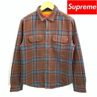 シュプリーム(Supreme)のSupreme 裏ボア　チェックフランネルシャツ　M(シャツ)