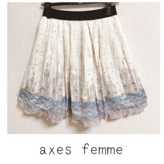 アクシーズファム(axes femme)のaxes femme スカート　(ミニスカート)