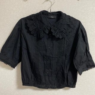 ダブルクローゼット(w closet)のダブルクローゼット　　フリルブラウス(シャツ/ブラウス(長袖/七分))