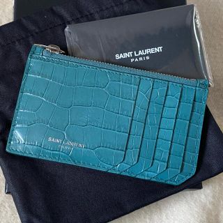 SAINT LAURENT PARIS 財布・コインケース - 紺