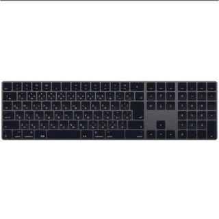 アップル(Apple)の【棚からぼた餅様専用】APPLE MAGIC KEYBOARD スペースグレー(PC周辺機器)