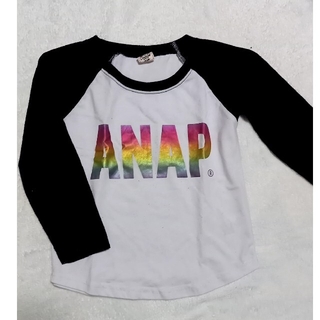 アナップ(ANAP)のキッズ ロンＴ ANAP×FILA +チャンピオン(Tシャツ/カットソー)
