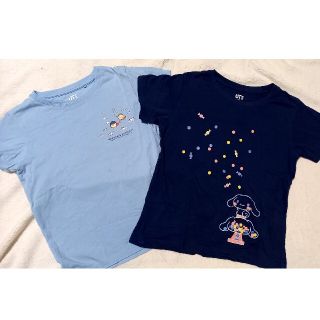 ユニクロ(UNIQLO)のUT キッズ 半袖 2枚セット(Tシャツ/カットソー)