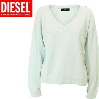 ディーゼル(DIESEL)の新品未使用 DIESEL ディーゼル Vネック ニットセーター サイズS(ニット/セーター)