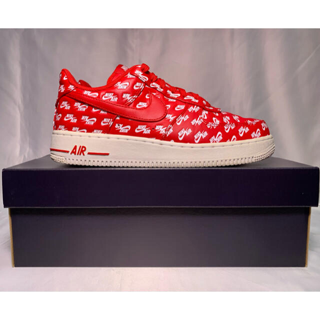 NIKE(ナイキ)のNIKE AIR FORCE 1 07 QS RED/WHT 24.5cm レディースの靴/シューズ(スニーカー)の商品写真