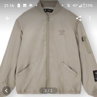 アンダーカバー(UNDERCOVER)のGU × UNDERCOVER ジップアップブルゾン Mサイズ(ブルゾン)