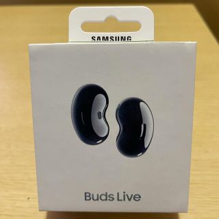 サムスン(SAMSUNG)のGalaxy Buds Live/MysticBlack/新品未開封(ヘッドフォン/イヤフォン)