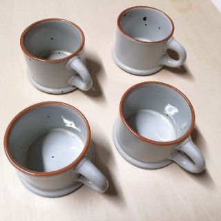 ダンスク(DANSK)のヴィンテージDANSK②series　マグカップ4点セット(食器)