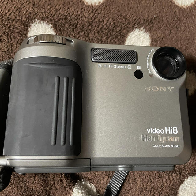 2021超人気 SONY - SONY ソニー Hi-8 ビデオカメラ CCD-SC55 Handycam ビデオカメラ