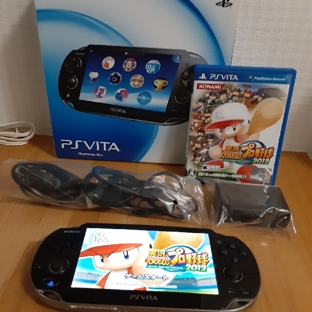 PSvita PCH-1000 クリスタル・ブラック 本体 品-