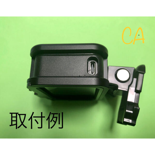 Gopro Hero8 バッテリーカバー Type-c ポート充電 アクセサリー スマホ/家電/カメラのスマホアクセサリー(自撮り棒)の商品写真