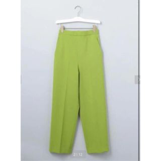 ビューティアンドユースユナイテッドアローズ(BEAUTY&YOUTH UNITED ARROWS)の即完売<6 (ROKU)> ZIP PANTS  36 kellyライムグリーン(カジュアルパンツ)