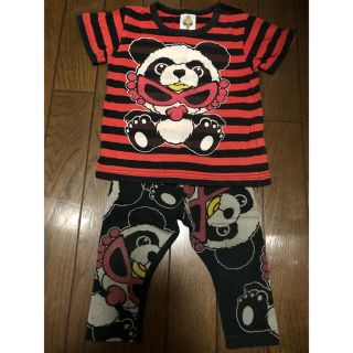 ヒステリックミニ(HYSTERIC MINI)のヒステリックミニ❤TシャツSet 90㌢(Tシャツ/カットソー)