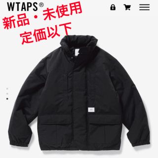 ダブルタップス(W)taps)の【Mサイズ】WTAPS MC JACKET NYLON TUSSAH BLACK(ダウンジャケット)