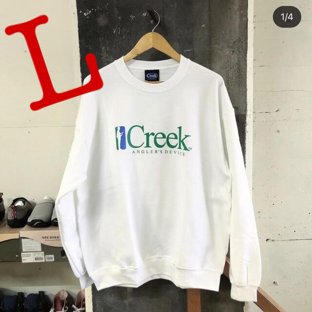 creek スウェット カーキ- creek スウェット カーキ-