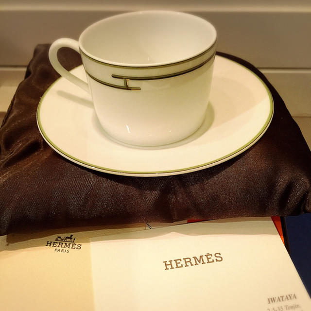 Hermes - 新品☆エルメスカップ&ソーサー HERMES の通販 by プロフィール必読でのご購入よろしくお願いします！｜エルメスならラクマ