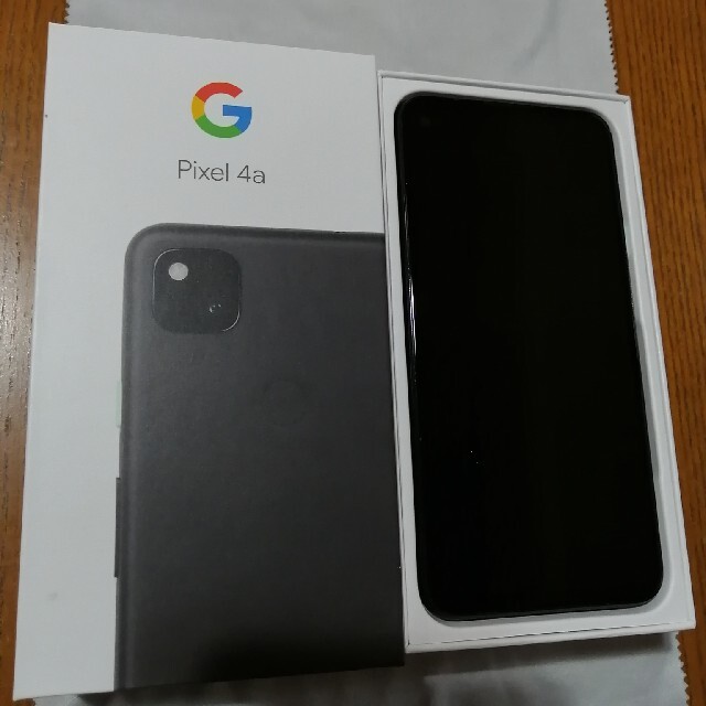 Google Pixel 4a 128GB JustBlackスマートフォン/携帯電話